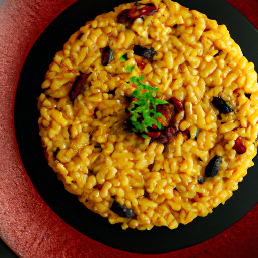 Risotto se španělským klobásou