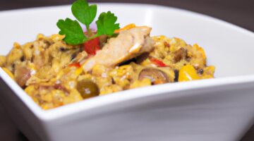 Rajské kuře s rýží