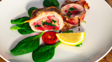 Kuřecí Saltimbocca s rukolou