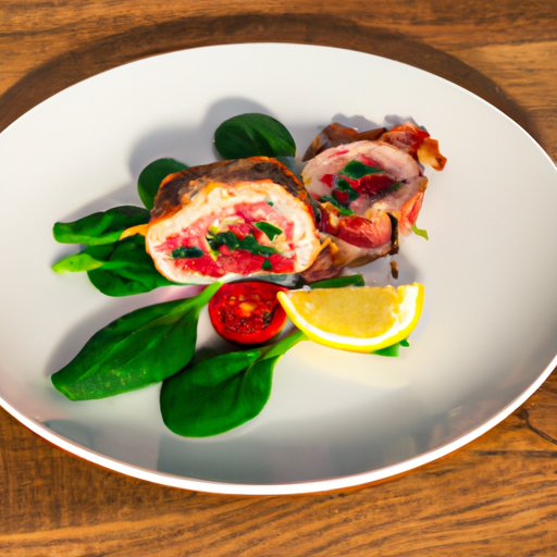 Kuřecí Saltimbocca s rukolou