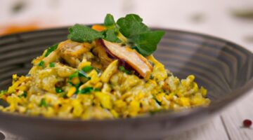 Ryžová směs s kuřecím masem