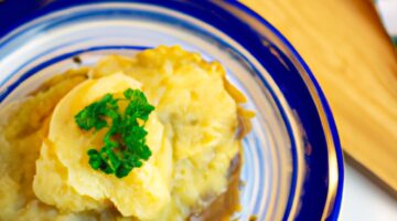 Zapečená lileková směs pařáku.