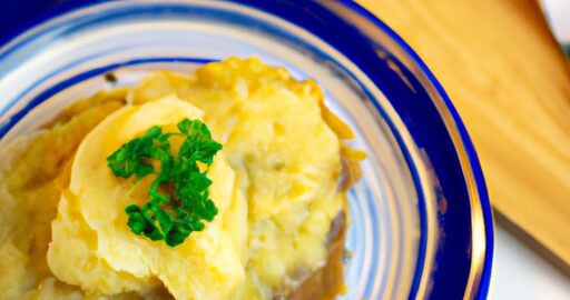 Zapečená lileková směs pařáku.