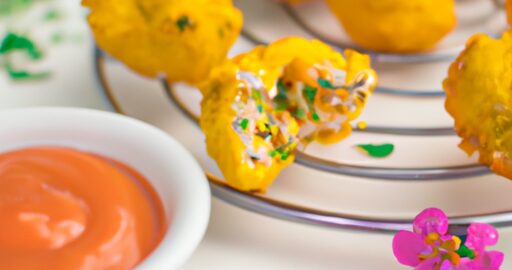 Kuřecí nuggets z květáku.