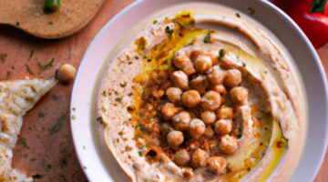 Hummus s tahini a zázvorem