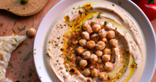 Hummus s tahini a zázvorem