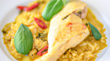 Kari kuře se zeleninou a rýží