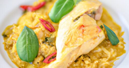 Kari kuře se zeleninou a rýží