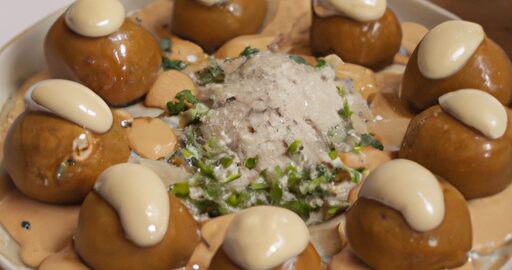 Knedlíky se špenátem a vejci