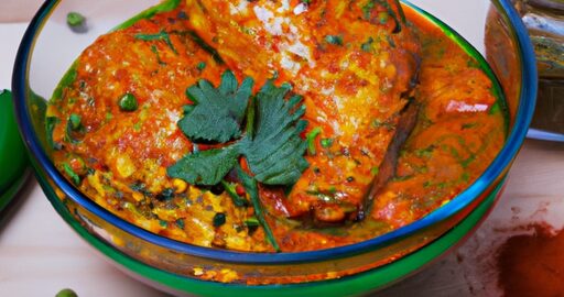 Kuřecí korma s mangem a chilli