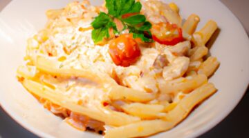 Pasta carbonara recept.