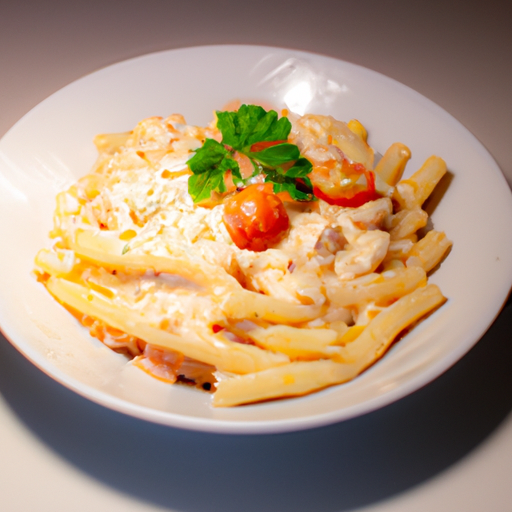 Pasta carbonara recept.