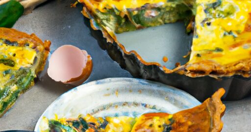 Brokolicový quiche s rajčaty