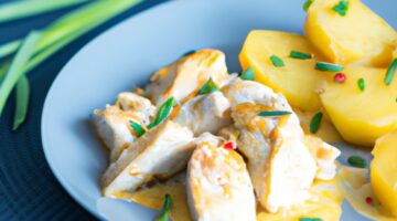 Nakrájená zeleninová kari s kuřetem