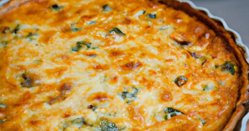 Brokolicový quiche se sýrem