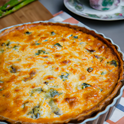 Brokolicový quiche se sýrem