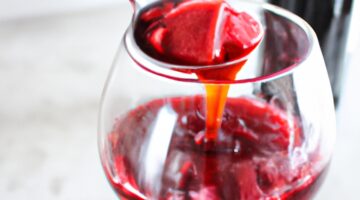 Zapečený sýr s bílým vínem