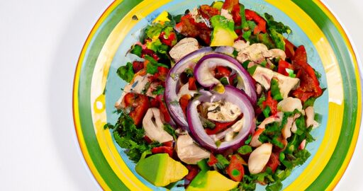 Pikantní mexický fazolový salát