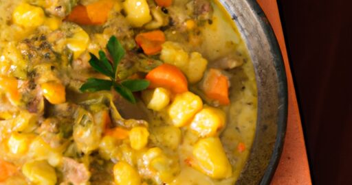 Kari s masem a hrachem.