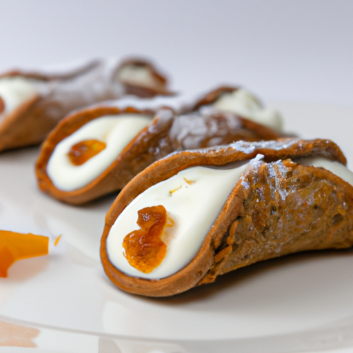 Cannoli siciliani s ricottou.