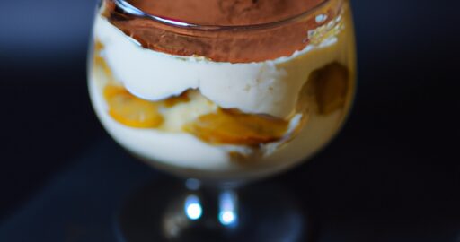 Italské tiramisu bez vajec