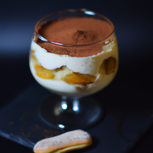 Italské tiramisu bez vajec