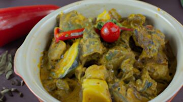 Tajine s jehněčím a švestkami