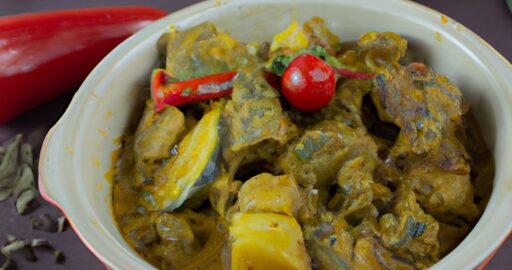 Tajine s jehněčím a švestkami