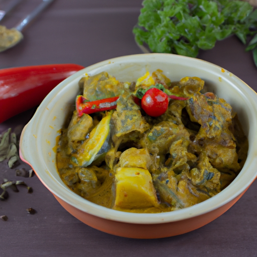 Tajine s jehněčím a švestkami