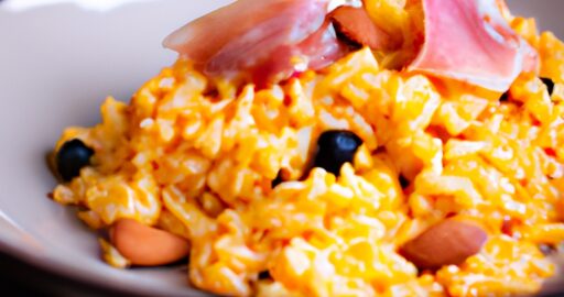 Rizotto se švestkami a pancettou