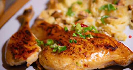 Kuřecí smaženice s hranolkami