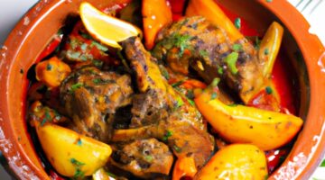 Hovězí tajine s švestkami