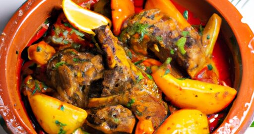 Hovězí tajine s švestkami