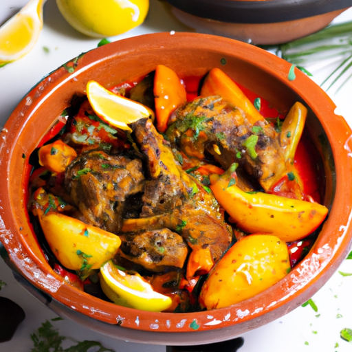 Hovězí tajine s švestkami