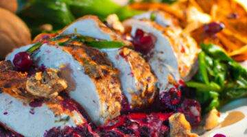 Kuře s mákem a rajčaty