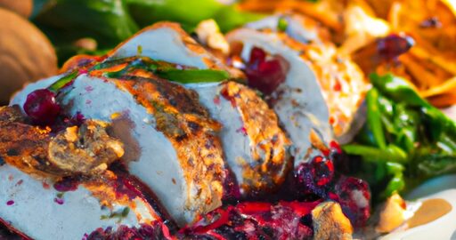 Kuře s mákem a rajčaty