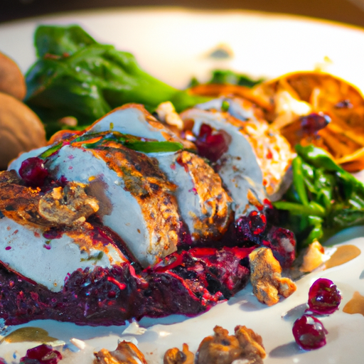 Kuře s mákem a rajčaty