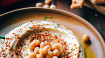 Hummus na koriandru a papriku