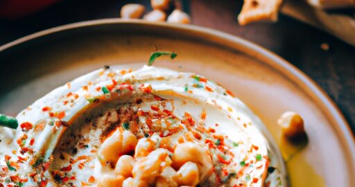 Hummus na koriandru a papriku