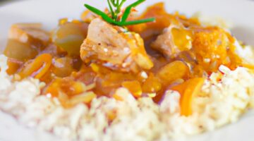 Kuře s kari a rýží