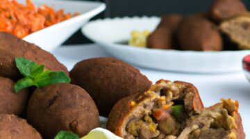 Kibbeh – čerstvé masové kuličky