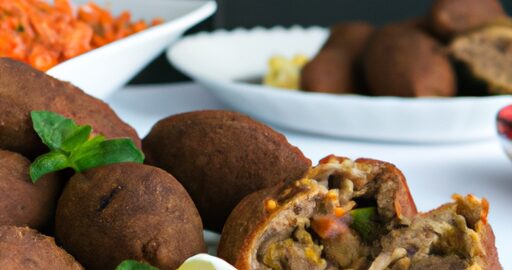 Kibbeh – čerstvé masové kuličky