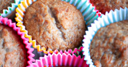 Veganské jablečné muffiny se skořicí