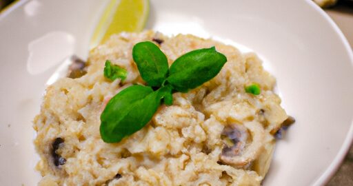 Risotto ai funghi (Houbové rizoto)