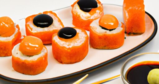 Zaručeně chutný sushi z lososa.