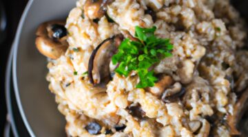 Risotto al funghi