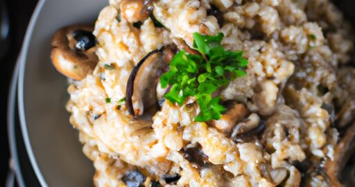 Risotto al funghi