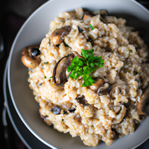 Risotto al funghi