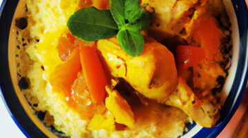 Marocký kuskus s kurčetem