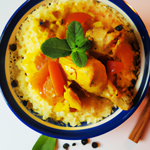 Marocký kuskus s kurčetem